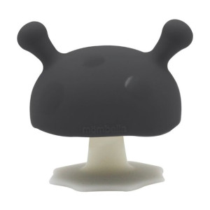 Mombella gryzak grzybek Mushroom grey