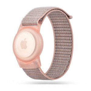 Tech-Protect NYLON FOR KIDS APPLE AIRTAG różowy
