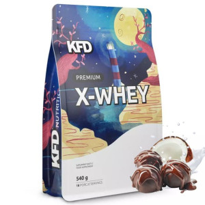 KFD X-Whey 540g Trufla Kokosowa