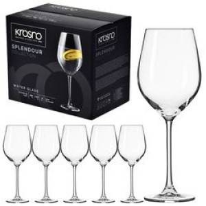 Komplet kieliszków do wody wina czerwonego 6 sztuk 500 ml Splendour Krosno