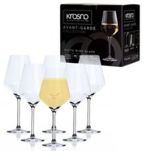 Kieliszki do wina białego 390 ml komplet 6 sztuk Avant-Garde Krosno
