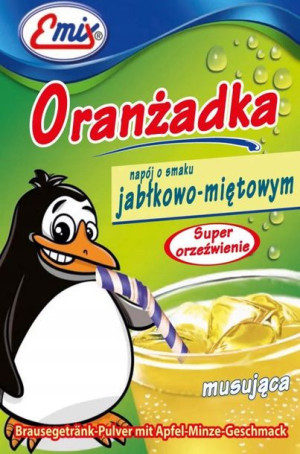 Emix Oranżada o smaku jabłkowo miętowym 16 g
