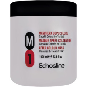 Echosline M1 After Colour Mask odżywcza maska do włosów farbowanych 1000ml