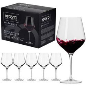 Kieliszek do wina czerwonego 860 ml komplet 6 sztuk Splendourszklane