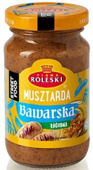 Firma Roleski Street Food Musztarda bawarska łagodna 220 g