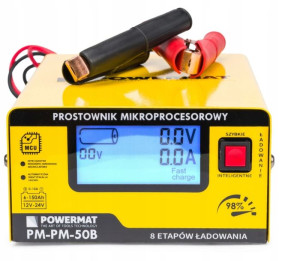 Prostownik MIKROPROCESOROWY Akumulatorowy 12V 24V