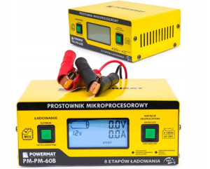 Prostownik MIKROPROCESOROWY Akumulatorowy 6V - 24V
