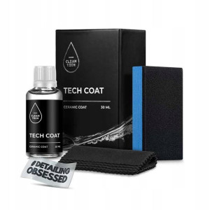 POWŁOKA CERAMICZNA CleanTech Tech Coat 15ml ZESTAW