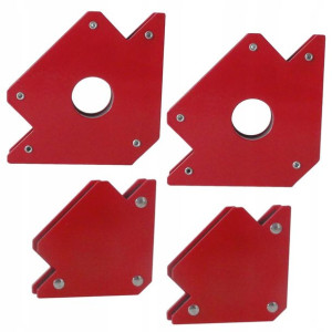 KĄTOWNIK magnetyczny x4 uchwyt SPAWALNICZY ZESTAW