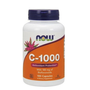 Now Foods C-1000 with Bioflavonoids 100kaps