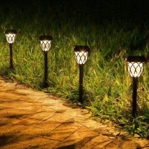 Lampy Solarne Ogrodowe LED 6sztuk