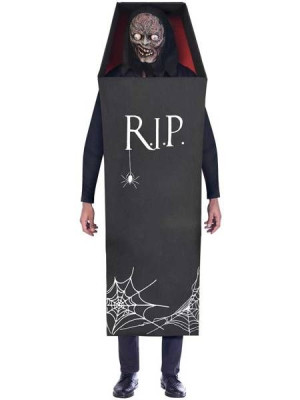Strój Trumna Trumny Tunika Halloween - M/l