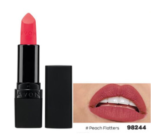 Avon Ultramatowa szminka Peach Flatter 3,6g 98244