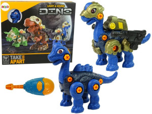 Dinozaur Do Rozkręcania Majsterkowanie Tanystropheus Niebiesk