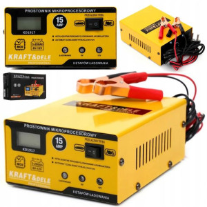 Prostownik MIKROPROCESOROWY Akumulatorowy 6V / 12V