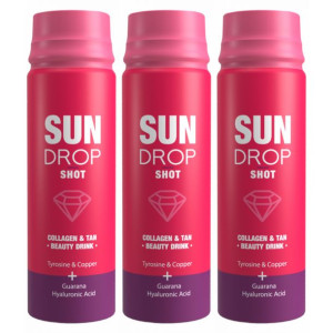 Sun Drop Collagen & Tan Shot x3szt