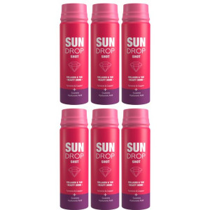 Sun Drop Collagen & Tan Shot x6szt