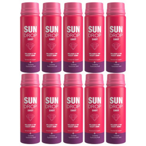 Sun Drop Collagen & Tan Shot x10szt