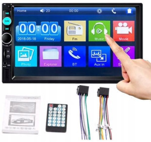 Radio Samochodowe BLUETOOTH 2DIN 7cali USB SD AUX