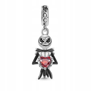 GNOCE - Zawieszka Jack Skull Embraces Heart