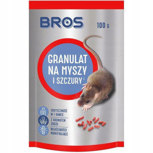 Bros Granulat Trutka Na Myszy I Szczury 100g