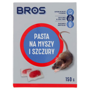 Bros Pasta Na Myszy I Szczury Trutka 150g