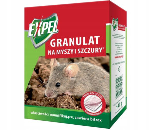 Expel Granulat Na Myszy I Szczury Trutka 140g