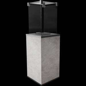Ogrzewacz PATIO spiek kwarc OXIDE GRIGIO manual