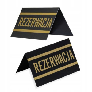 Stojak Stojaczek Rezerwacja Do Restauracji Stolik