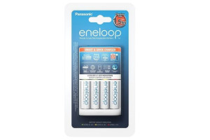 Ładowarka Panasonic Eneloop Bq-cc55e + 4 X Eneloop White Lr6 Aa 2000mah