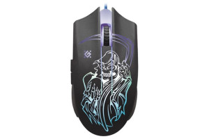 Mysz Defender Ghost Gm-190l Optical Black Usb