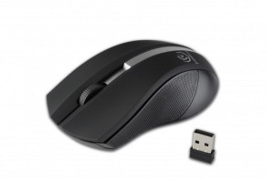 Mysz Rebeltec Galaxy Black/silver Wireless Usb