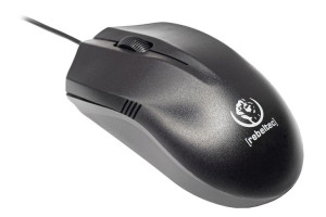 Mysz Rebeltec Wolf Optical Black Usb