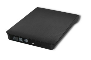 NAGRYWARKA DVD-RW Qoltec zewnętrzna USB 3.0 czarna (wbudowany kablel USB)