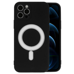 Futerał TP MagSilicone do iPhone 12 Pro Max czarny