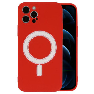 Futerał TP MagSilicone do iPhone 12 Pro Max czerwony