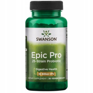 Swanson Epic Pro 25-Strain Probiotic 30vkaps