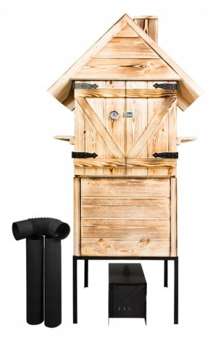 Wedzarnia Mega Eko 70x70x230+palenisko+podstawa