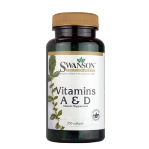 Swanson Vitamin A&D 250softgels