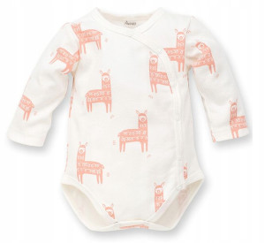 Body Rozpinane Bawełniane Pinokio Happy Lama 56 cm