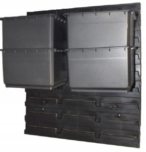 Tablica + Pojemniki 163x129x102 Set FX Qbrick System 5 szt.