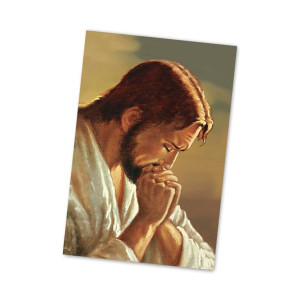 Jezus Chrystus - naklejka papierowa 100 szt