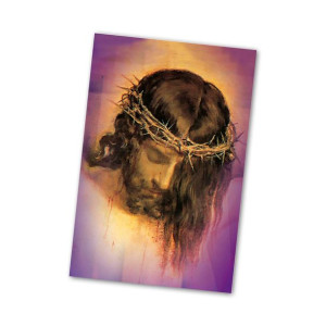 Jezus Chrystus - naklejka papierowa 100 szt