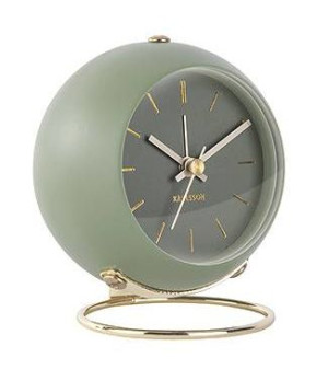 Budzik GLOBE zielony