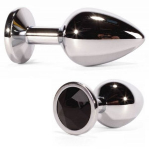 Korek analny Secret Shine Black Jewell 9,5cm X-MEN