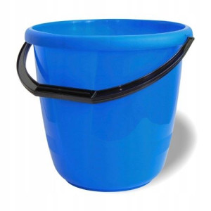 Wiadro Wiaderko Gospodarcze Plastik Niebieski 8 L