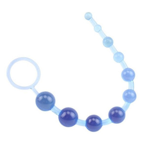 Koraliki korale analne Sassy Blue 30cm Chisa