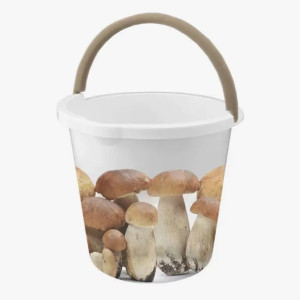 Wiadro Wiaderko Gospodarcze Plastik Grzyby 10 L