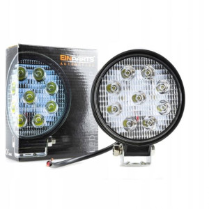 Lampa Robocza Halogen 27w Okrągła 60 Stopni Led
