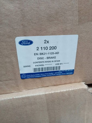2110200 Tarcza Hamulcowa Przód Ford Custom Transit